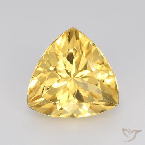 2.38ct Natural Dorado medio Citrino, Trillón, VVS-VS