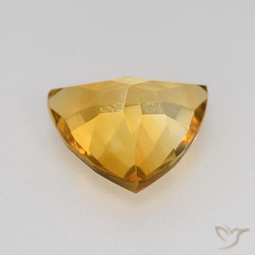 Citrino Naranja medio natural de 1.85 ct, Trillón, VVS-VS