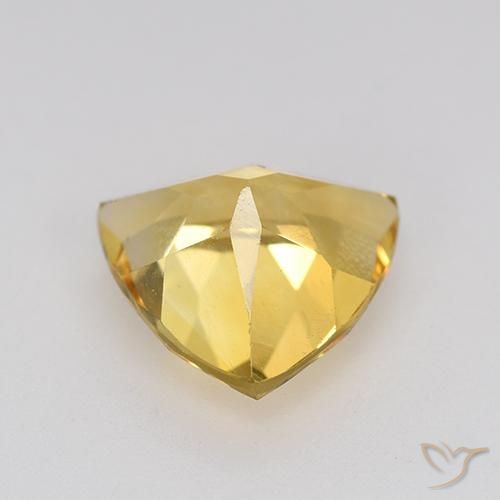 Citrino Dorado natural de 2.05 ct, Trillón, VVS-VS