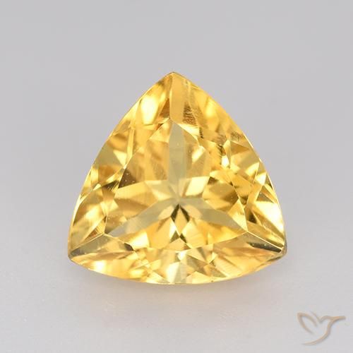 2.08ct Natural Dorado Citrino, Trillón, VVS-VS