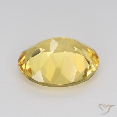 Citrino Dorado natural de 3.73 ct, Ovalada, VVS-VS