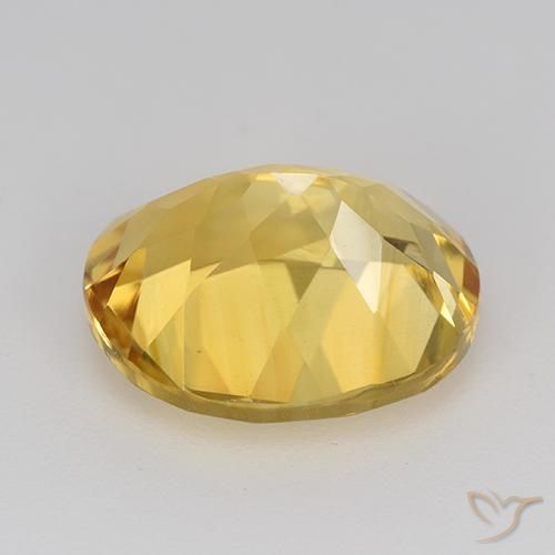 Citrino Naranja dorado natural de 4.59 ct, Ovalada, VVS-VS
