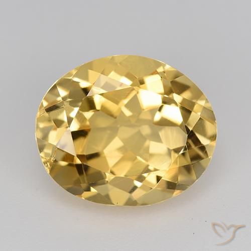 4.47ct Natural Oro Citrino, Ovalada, VVS-VS