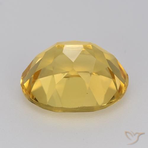 Citrino Naranja dorado natural de 4.66 ct, Ovalada, VVS-VS