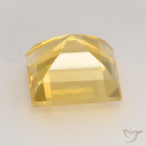 Citrino Oro natural de 3.14 ct, Cuadrado, VS