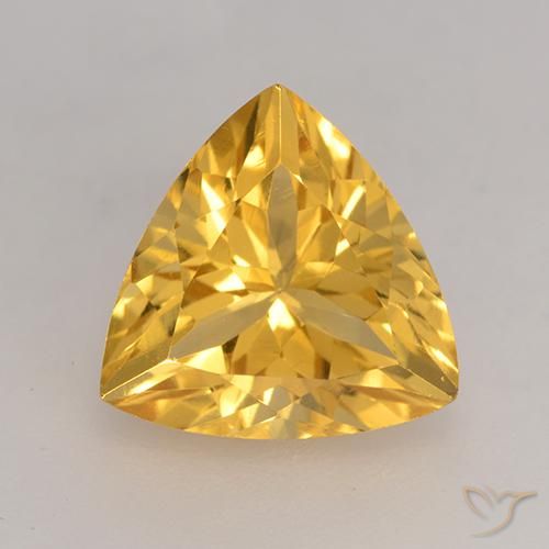 2.24ct Natural Dorado medio Citrino, Trillón, VVS-VS