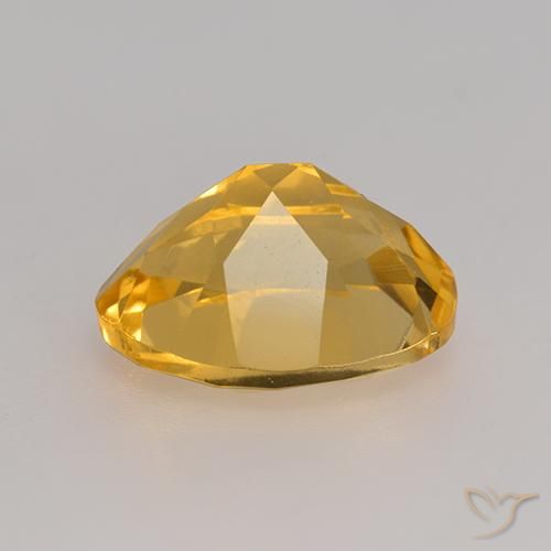 Citrino Dorado naranja natural de 3.14 ct, Ovalada, VVS-VS