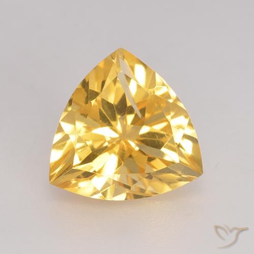 2.26ct Natural Dorado medio Citrino, Trillón, VS