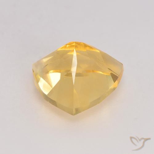 Citrino Dorado medio natural de 2.26 ct, Trillón, VS