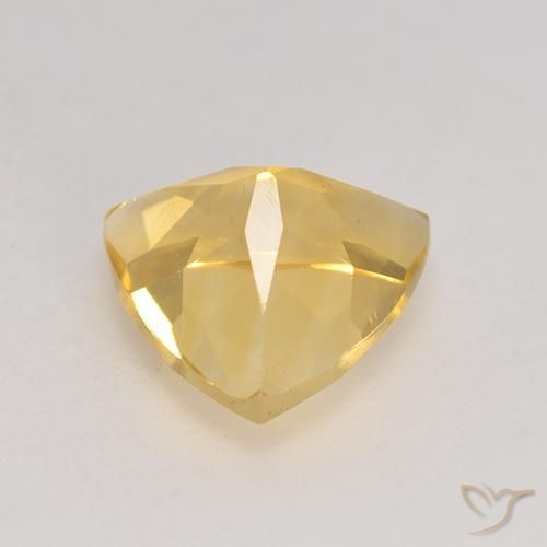 Citrino Dorado medio natural de 2.31 ct, Trillón, VS