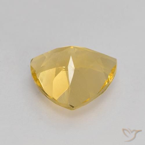 Citrino Dorado medio natural de 2.13 ct, Trillón, VS