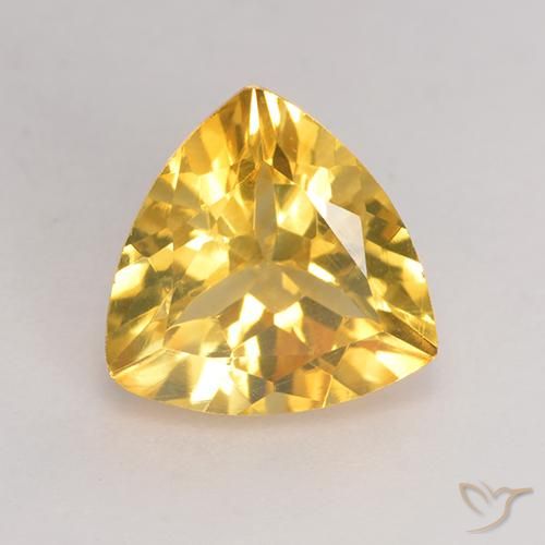 2.33ct Natural Oro Citrino, Trillón, VS