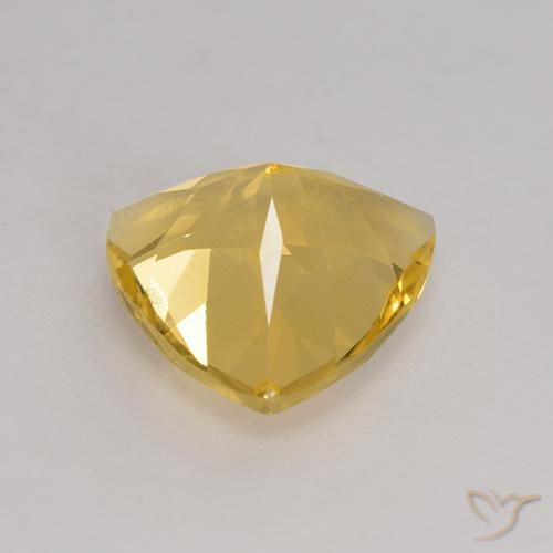 Citrino Dorado medio natural de 2.06 ct, Trillón, VS