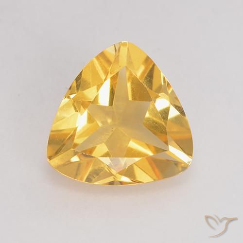 1.99ct Natural Dorado medio Citrino, Trillón, VS