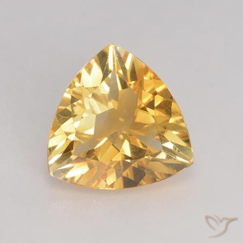 1.97ct Natural Oro Citrino, Trillón, VS