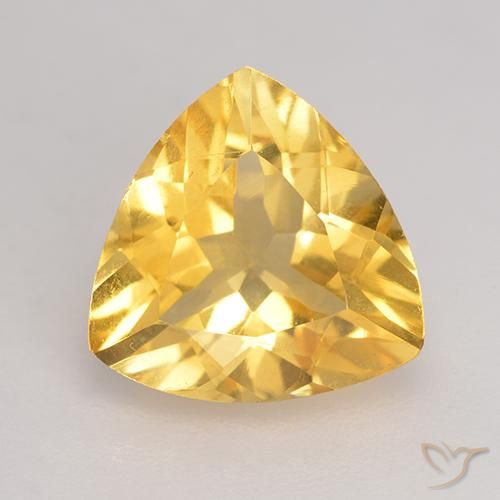 1.98ct Natural Dorado Citrino, Trillón, VVS-VS