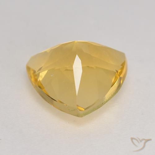 Citrino Dorado natural de 1.98 ct, Trillón, VVS-VS