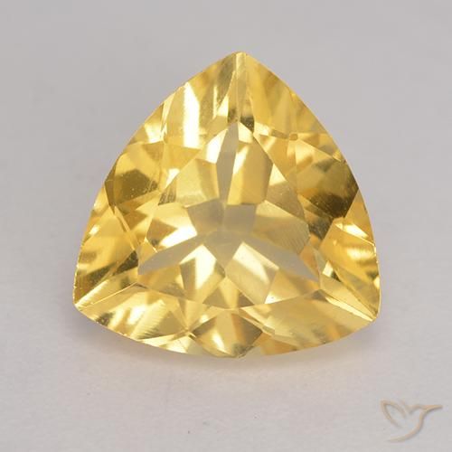 1.93ct Natural Dorado Citrino, Trillón, VVS-VS