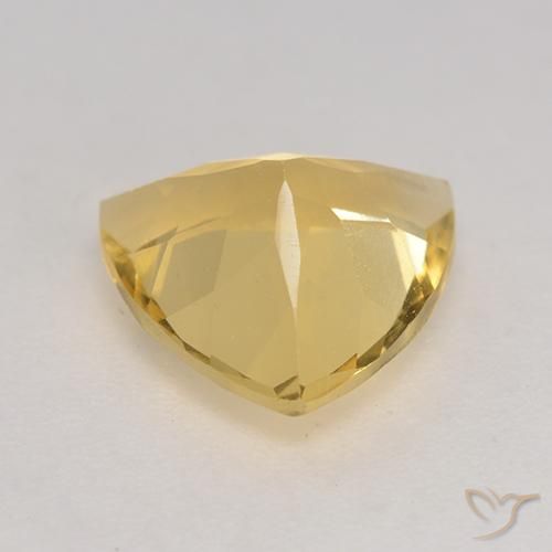 Citrino Dorado natural de 1.93 ct, Trillón, VVS-VS