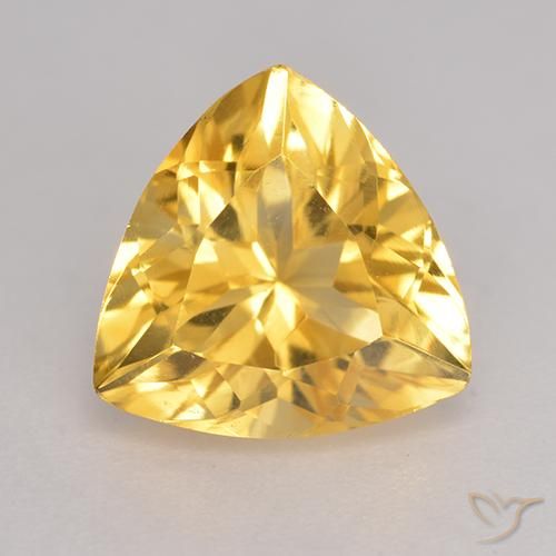 2.15ct Natural Dorado Citrino, Trillón, VVS-VS