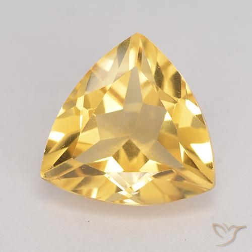 2.10ct Natural Dorado Citrino, Trillón, VVS-VS