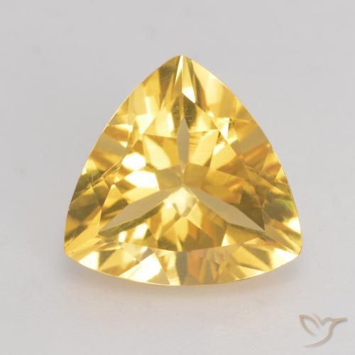 2.09ct Natural Oro Citrino, Trillón, VVS-VS