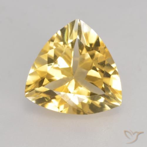 2.18ct Natural Dorado Citrino, Trillón, VVS-VS