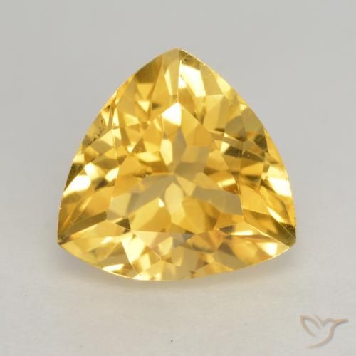 2.13ct Natural Dorado medio Citrino, Trillón, VVS-VS