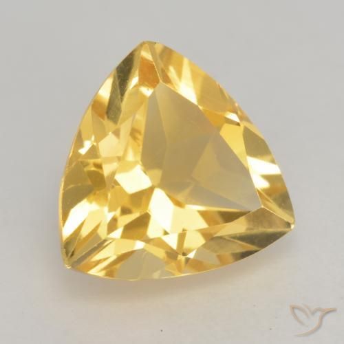 Citrino Oro natural de 2.35 ct, Trillón, VVS-VS