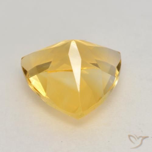 Citrino Oro natural de 2.35 ct, Trillón, VVS-VS