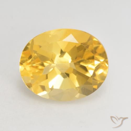 3.66ct Natural Oro Citrino, Ovalada, VVS-VS