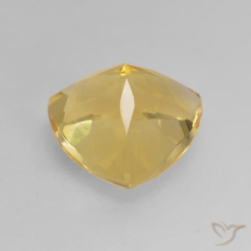 Citrino Naranja dorado natural de 2.31 ct, Trillón, VVS-VS