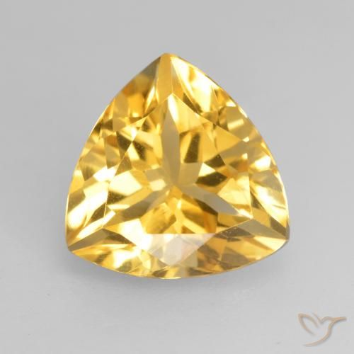 2.20ct Natural Dorado Citrino, Trillón, VVS-VS