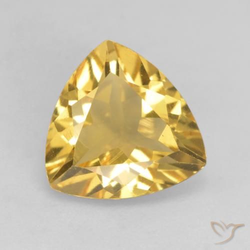 2.02ct Natural Dorado Citrino, Trillón, VVS-VS