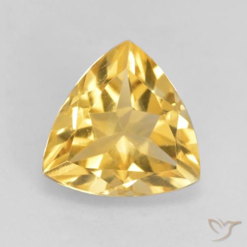 2.20ct Natural Dorado Citrino, Trillón, VVS-VS