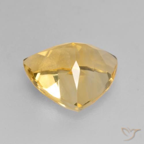 Citrino Naranja dorado natural de 1.98 ct, Trillón, VVS-VS