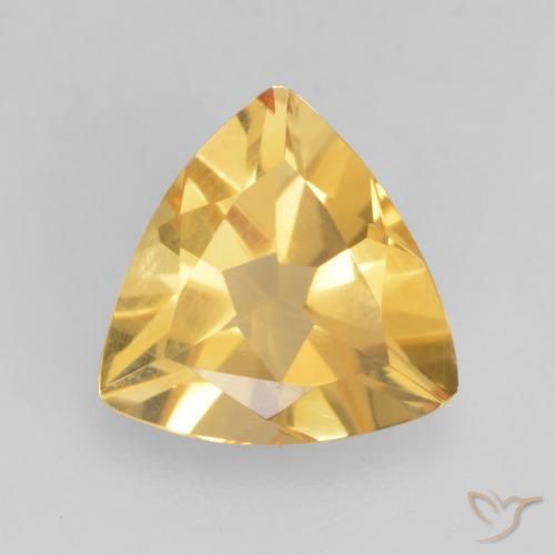 1.29ct Natural Dorado medio Citrino, Trillón, VS