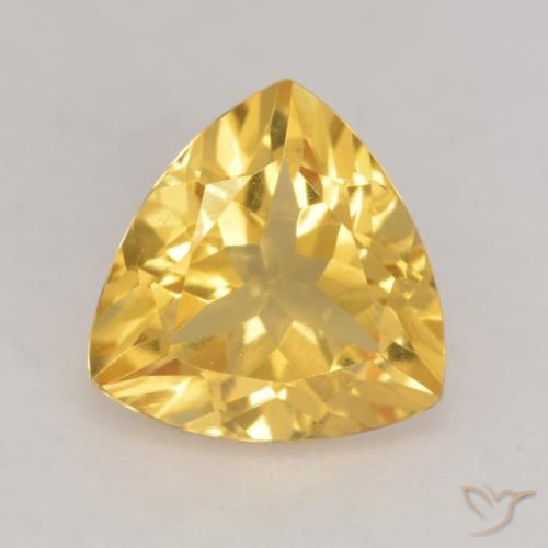2.10ct Natural Dorado Citrino, Trillón, VVS-VS