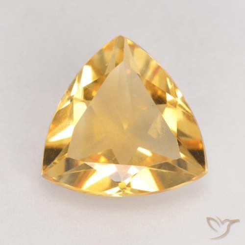 1.99ct Natural Dorado claro Citrino, Trillón, VVS-VS