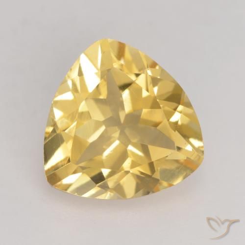 1.88ct Natural Oro Citrino, Trillón, VVS-VS