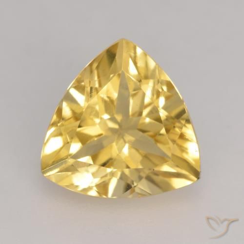 2.06ct Natural Oro Citrino, Trillón, VVS-VS