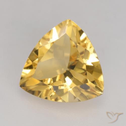 Citrino Oro natural de 2.02 ct, Trillón, VVS-VS