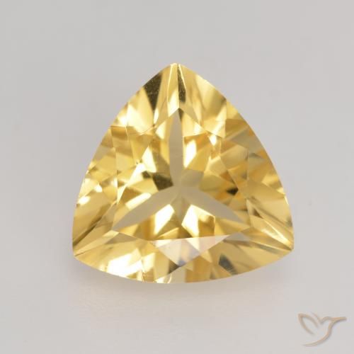 2.13ct Natural Dorado claro medio Citrino, Trillón, VVS-VS