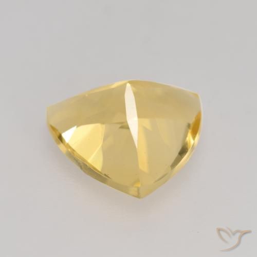 Citrino Dorado claro medio natural de 2.13 ct, Trillón, VVS-VS