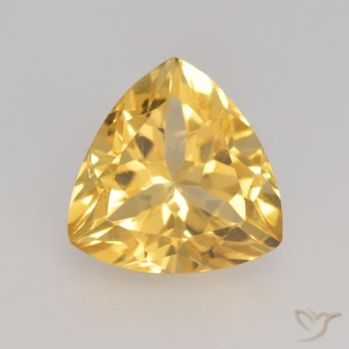 2.29ct Natural Dorado claro Citrino, Trillón, VVS-VS