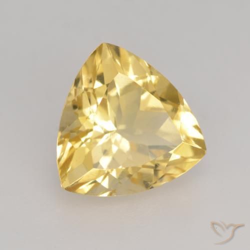Citrino Oro natural de 2.34 ct, Trillón, VVS-VS