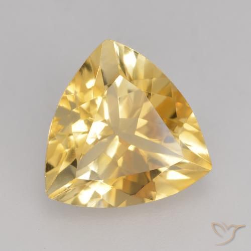 Citrino Oro natural de 2.25 ct, Trillón, VVS-VS