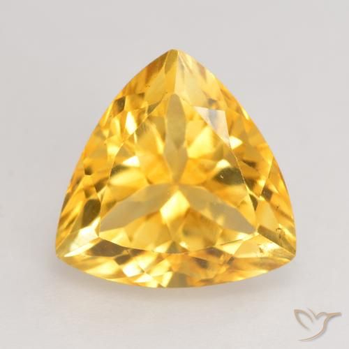 2.58ct Natural Dorado medio Citrino, Trillón, VVS-VS