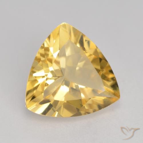 Citrino Oro natural de 2.02 ct, Trillón, VVS-VS