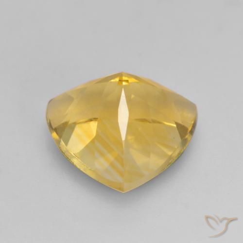Citrino Dorado natural de 2.20 ct, Trillón, VVS-VS